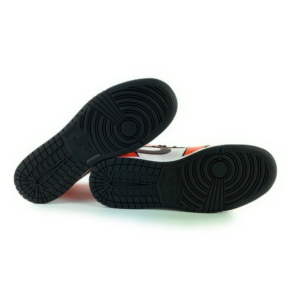 Nike Air Jordan 1 Mid SE Turf Orange Athletic Shoes BQ6931-802 Size 7 Y - Picture 9 of 10